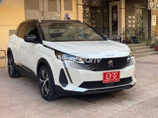 Peugeot 3008 2021 White Automatic New for Sale in Nasr city - 3