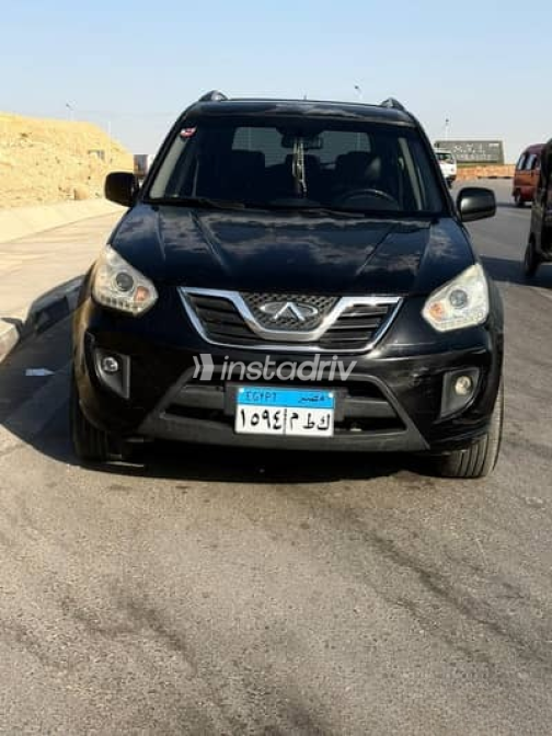 Chery Tiggo 3 2017 Black Automatic Used for Sale in Cairo - 1