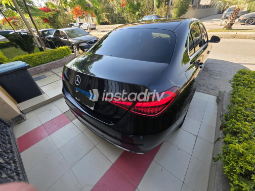 Mercedes C 180 2023 Black Automatic Used for Sale in Cairo - 1