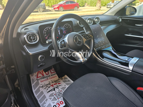 Mercedes C 180 2023 Black Automatic Used for Sale in Cairo - 4