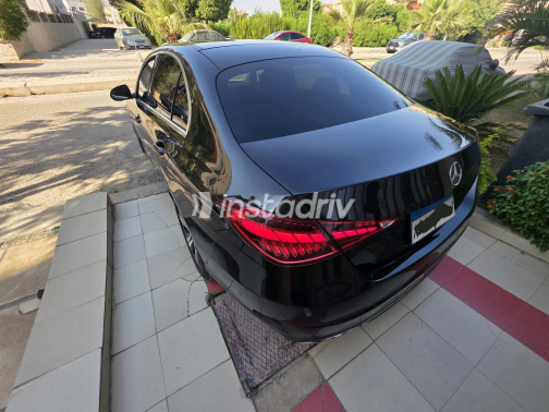 Mercedes C 180 2023 Black Automatic Used for Sale in Cairo - 5
