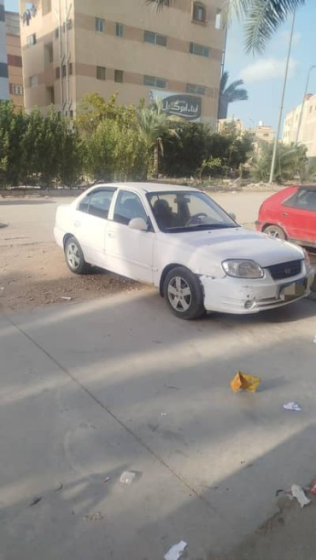 Hyundai Verna 2010 White Manual Used for Sale in Damietta