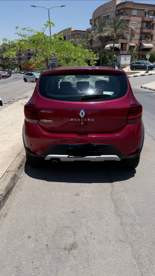 Renault Sandero Step Way 2021 Red Automatic Used for Sale in Cairo