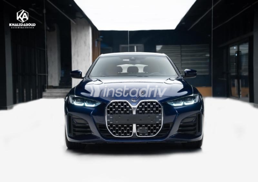 BMW 420 2024 Dark Blue Automatic Used for Sale in El Katameya - 1