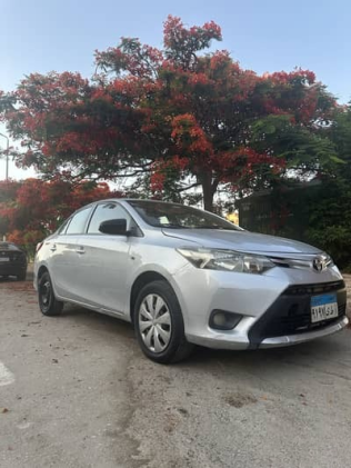 Toyota Yaris 2015 Silver Automatic Used for Sale in Cairo