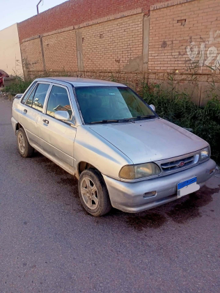 Kia Pride 2002 Silver Manual Used for Sale in Beheira