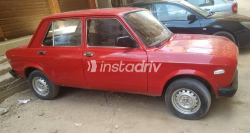 Fiat 128 1975 Red Manual Used for Sale in Cairo - 1