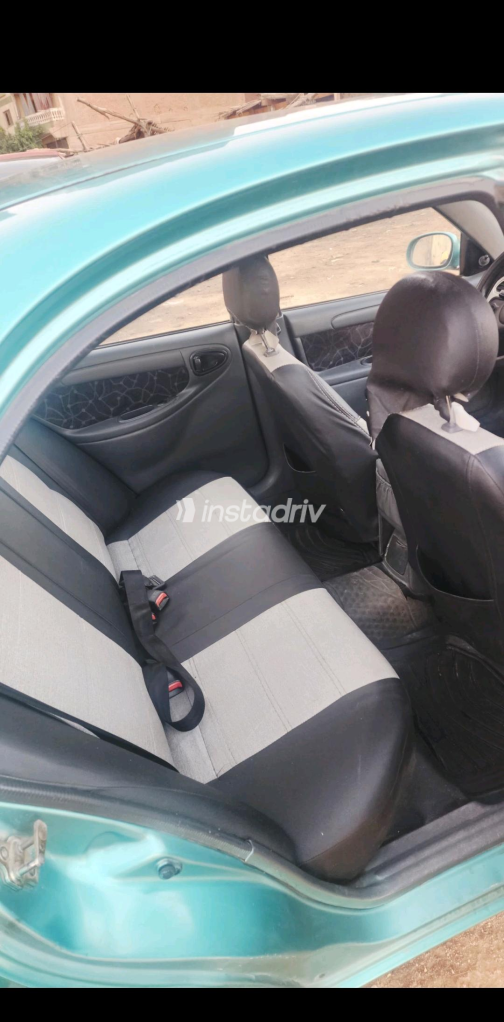 Daewoo Lanos 2 2002 Green Manual Used for Sale in El Haram - 1