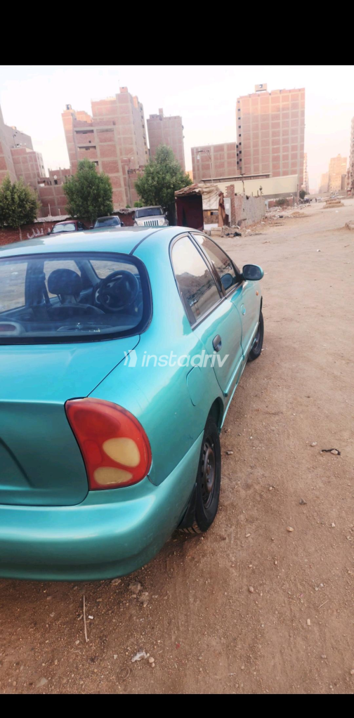 Daewoo Lanos 2 2002 Green Manual Used for Sale in El Haram - 2