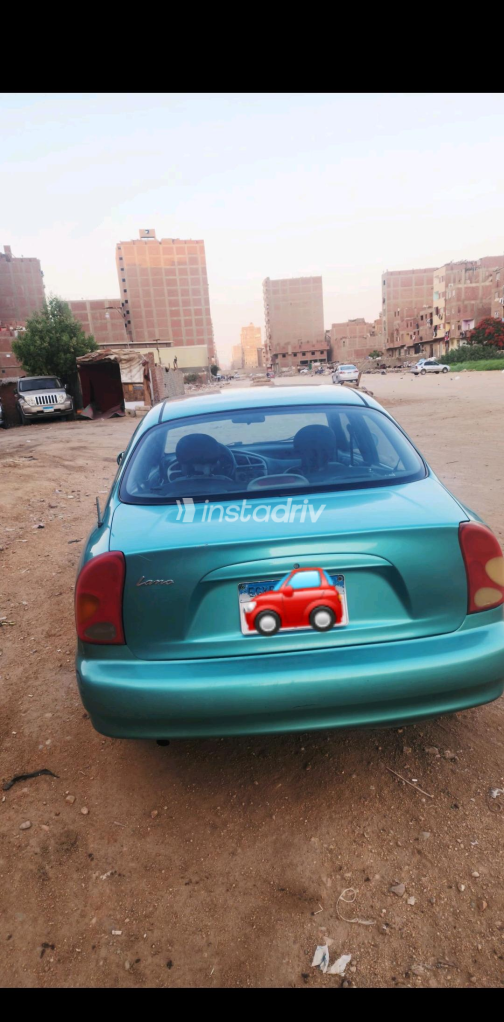 Daewoo Lanos 2 2002 Green Manual Used for Sale in El Haram - 4