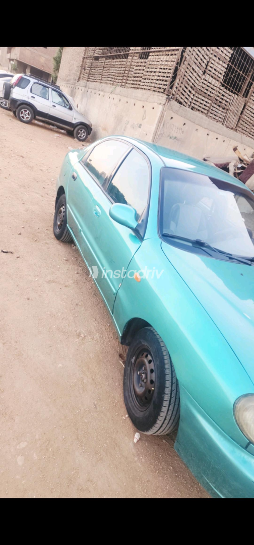 Daewoo Lanos 2 2002 Green Manual Used for Sale in El Haram - 6
