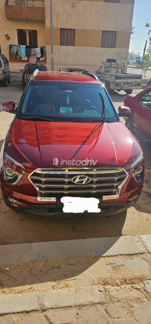 Hyundai Creta 2021 White Automatic Used for Sale in Qalyubia - 1