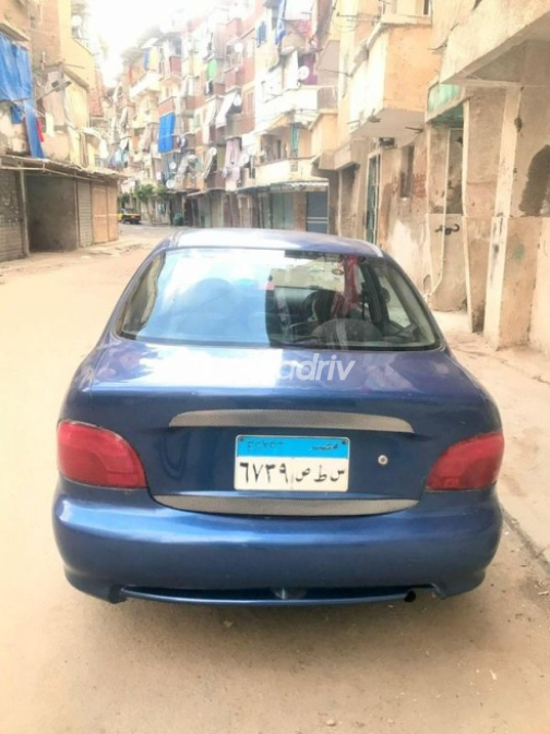 هيونداي اكسنت 2000 أزرق يدوي مستعملة للبيع في الإسكندرية - 6