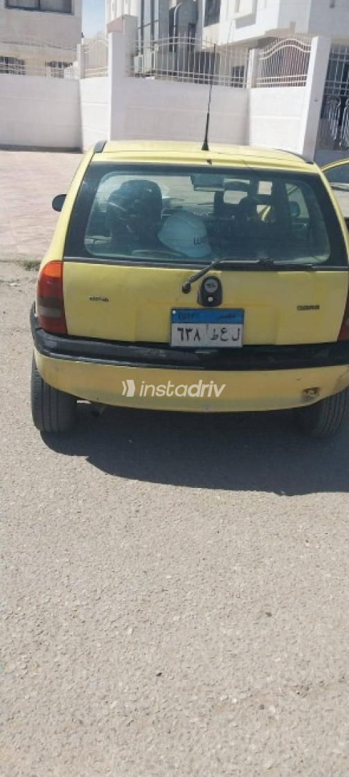 Opel Corsa 1997 Yellow Manual Used for Sale in Badr City - 4