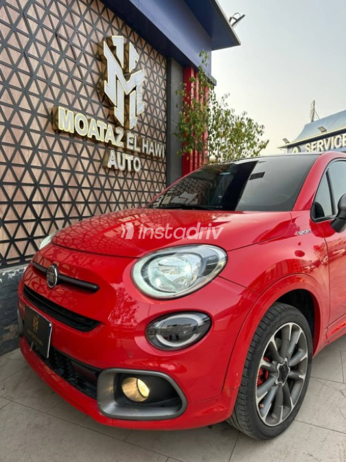 Fiat 500 X 2021 Red Automatic Used for Sale in Cairo - 3