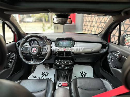 Fiat 500 X 2021 Red Automatic Used for Sale in Cairo - 4