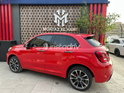 Fiat 500 X 2021 Red Automatic Used for Sale in Cairo - 5