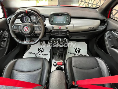 Fiat 500 X 2021 Red Automatic Used for Sale in Cairo - 6