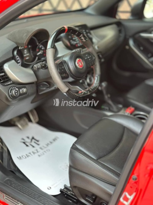 Fiat 500 X 2021 Red Automatic Used for Sale in Cairo - 7