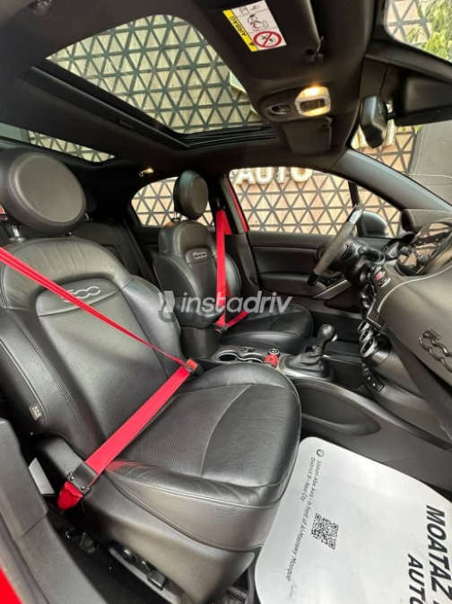 Fiat 500 X 2021 Red Automatic Used for Sale in Cairo - 8