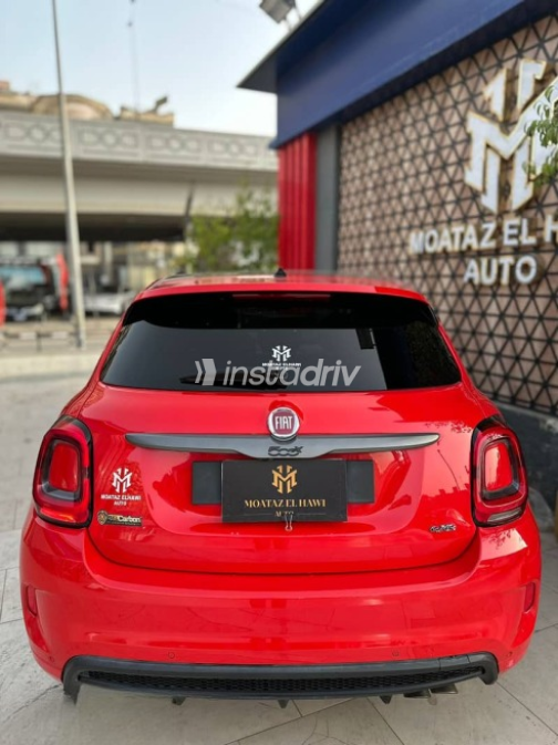 Fiat 500 X 2021 Red Automatic Used for Sale in Cairo - 10