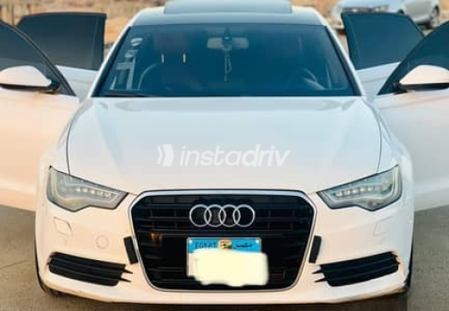 اودي A6 2012 أبيض أوتوماتيك مستعملة للبيع في مدينة نصر - 1
