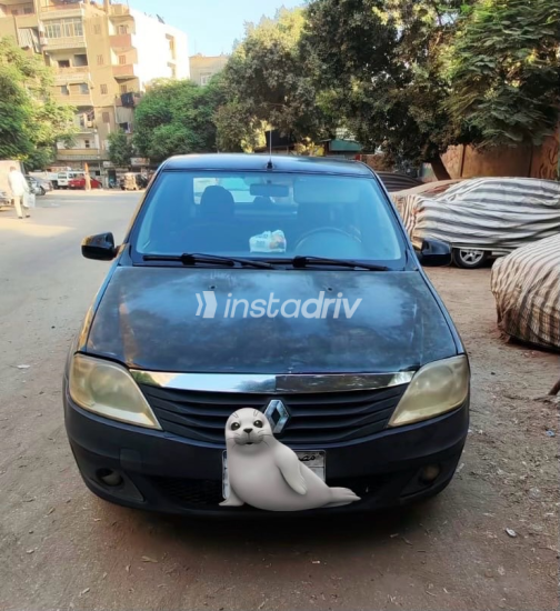 Renault Logan 2014 Black Automatic Used for Sale in Cairo - 4
