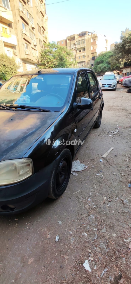 Renault Logan 2014 Black Automatic Used for Sale in Cairo - 7