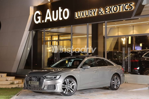 اودي A6 2022 فضي أوتوماتيك مستعملة للبيع في الجيزة - 2
