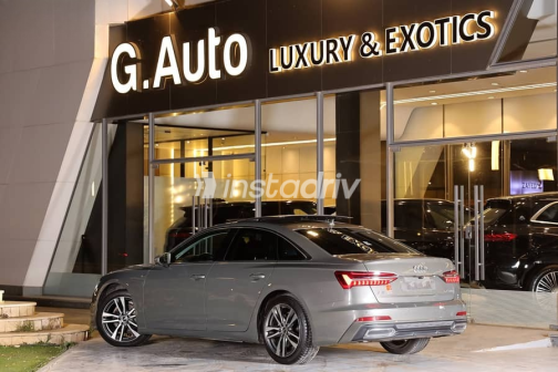 اودي A6 2022 فضي أوتوماتيك مستعملة للبيع في الجيزة - 4