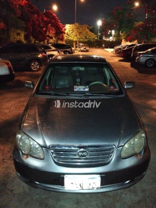 Byd F3 2012 Gray Automatic Used for Sale in Cairo - 1