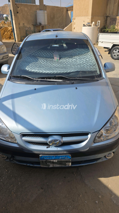 Hyundai Getz 2008 White Automatic Used for Sale in Giza - 3