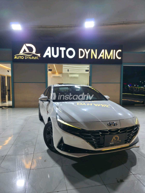 هيونداي إلنترا سى ان 7 2022 أبيض أوتوماتيك مستعملة للبيع في مدينة نصر - 8