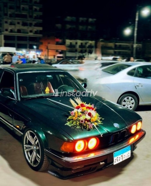 بي ام دبليو 730 1987 أخضر يدوي مستعملة للبيع في طنطا - 1