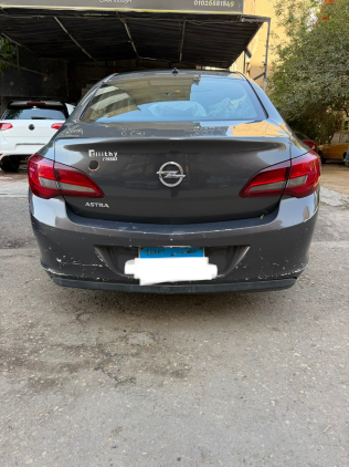 Opel Astra 2015 Gray Automatic Used for Sale in Nasr city