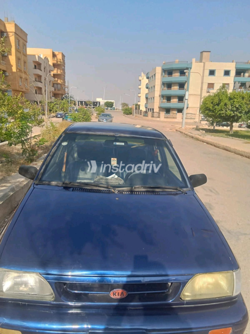 Kia Pride 2000 Blue Automatic Used for Sale in Qalyubia - 3