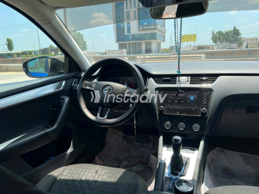 Skoda Octavia A7 2020 Blue Automatic Used for Sale in Mansoura - 3