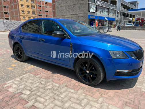 Skoda Octavia A7 2020 Blue Automatic Used for Sale in Mansoura - 7