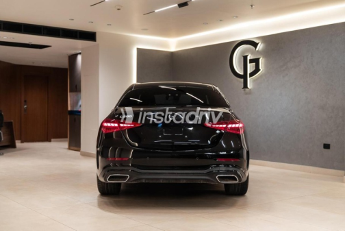 Mercedes C 200 2023 Black Automatic Used for Sale in Cairo - 3