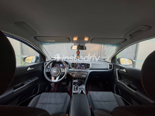 Kia Sportage 2021 Dark Blue Automatic Used for Sale in Nasr city - 6