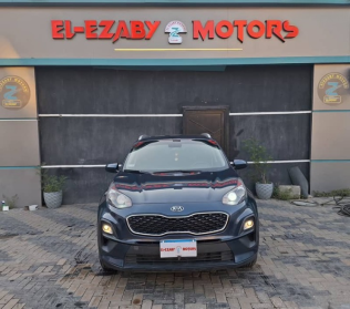 Kia Sportage 2021 Dark Blue Automatic Used for Sale in Nasr city