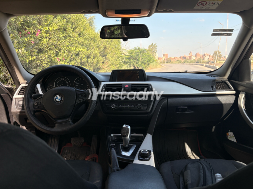BMW 316 2015 Dark Gray Automatic Used for Sale in Cairo - 3