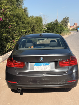 BMW 316 2015 Dark Gray Automatic Used for Sale in Cairo