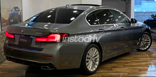 بي ام دبليو 520 2021 فضي أوتوماتيك مستعملة للبيع في مصر الجديدة - 6