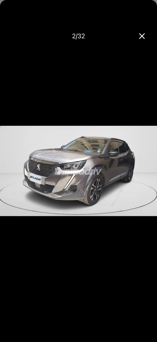 Peugeot 2008 2022 Gray Automatic Used for Sale in Cairo - 1