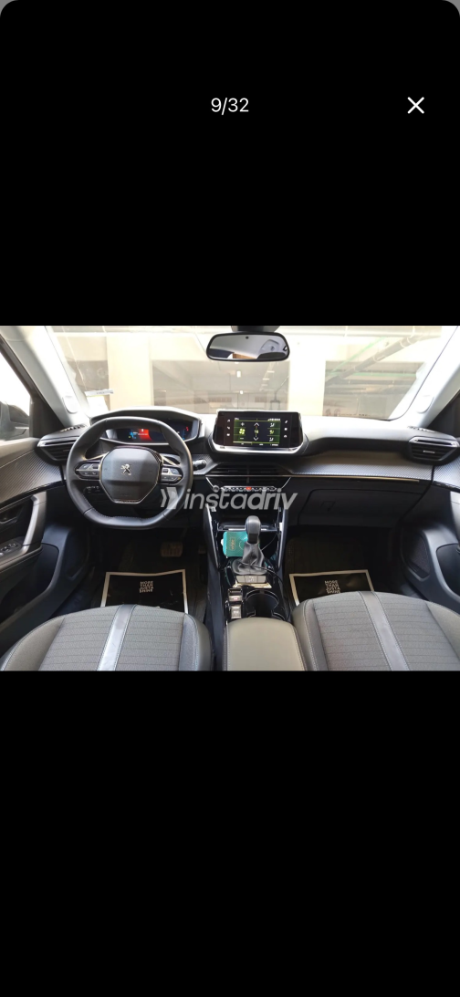 Peugeot 2008 2022 Gray Automatic Used for Sale in Cairo - 10