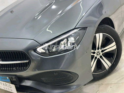 Mercedes C 200 2023 Gray Automatic Used for Sale in Cairo - 4