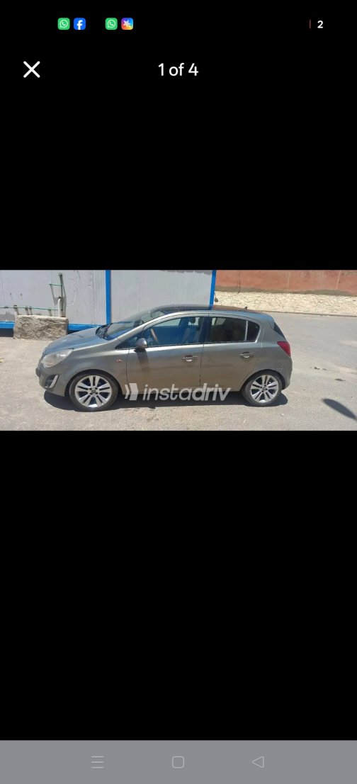 Opel Corsa 2012 Gold Automatic Used for Sale in Giza - 3