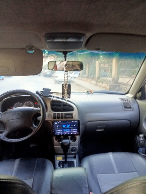 Kia Spectra 2002 Gray Automatic Used for Sale in Nasr city - 4