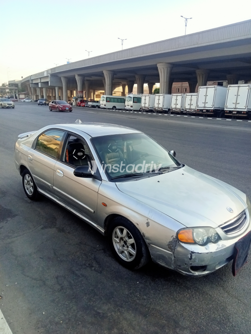 Kia Spectra 2002 Gray Automatic Used for Sale in Nasr city - 5